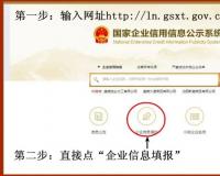 个体工商户年报流程和教程图解教程